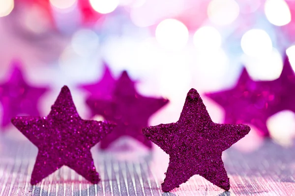 Decoração de Natal com estrela — Fotografia de Stock