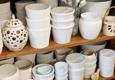 Beyaz yetiştiricilerinin çiçekçi dükkanı