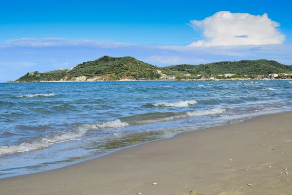 Μια αμμώδη παραλία στη Ζάκυνθο — Φωτογραφία Αρχείου