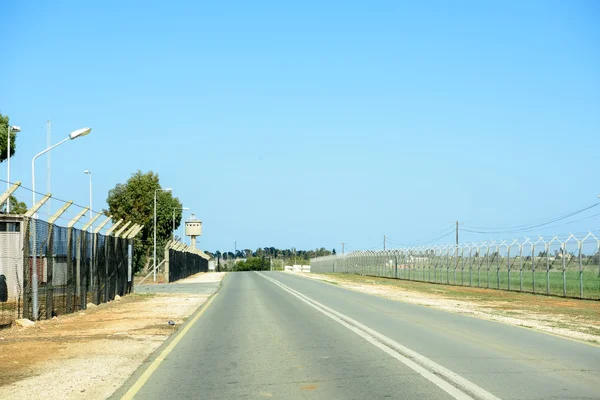 United Nation Buffer Zone between Republic of Cyprus and Norther — Stock Photo, Image