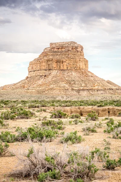 Fajada butte в Чако культура Національний історичний парк — стокове фото