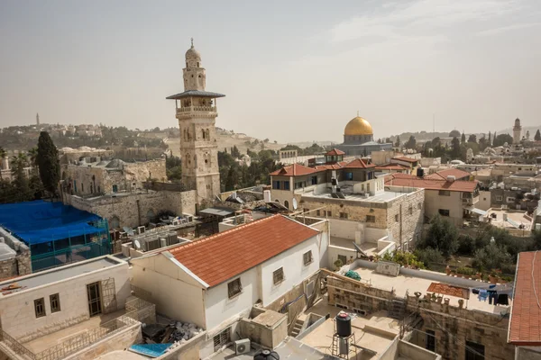Regularne domy w Jerozolimie — Zdjęcie stockowe