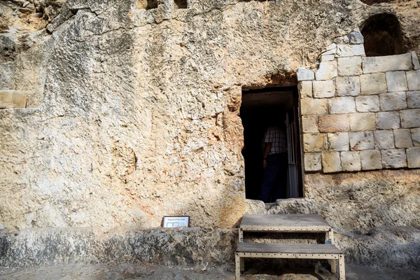 Golghota known as Garden Tomb, Jerusalem, Israel — Stock Photo, Image