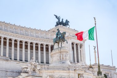 Ulusal Anıt Victor Emmanuel II, Roma'daki Piazza Venezia,