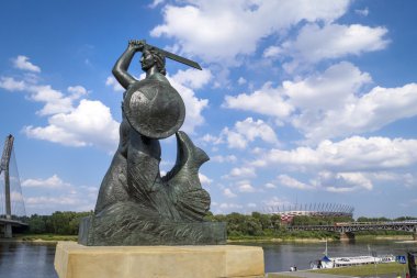 Denizkızı anıt, Varşova, Polonya