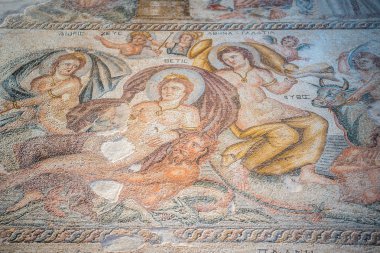 Ünlü Roma Paphos mozaikler, Kıbrıs