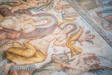 Ünlü Roma Paphos mozaikler, Kıbrıs