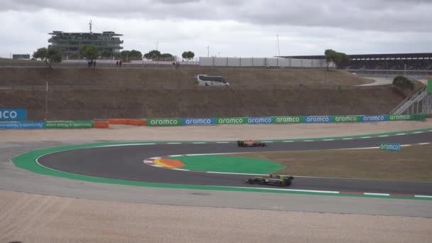 Circuito Automobilistico Portimao Portogallo Europa — Video Stock