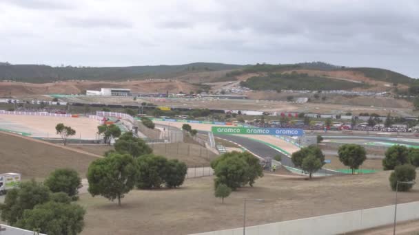 Circuito Automobilistico Portimao Portogallo Europa — Video Stock