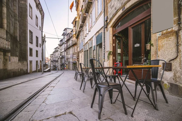 Narrow Touristic Street Porto North Portugal Europe — Stockfoto