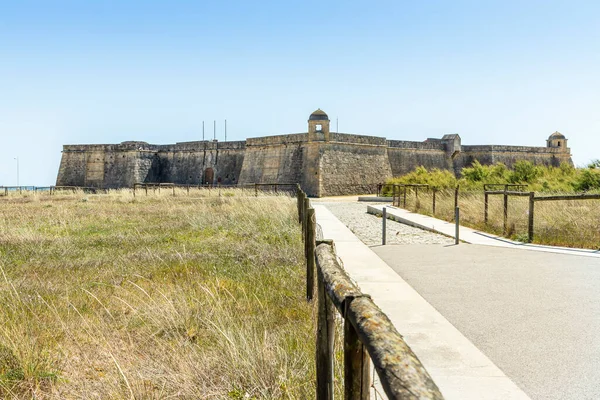 Fortezza Storica San Giovanni Vila Conde Porto District Portogallo — Foto Stock
