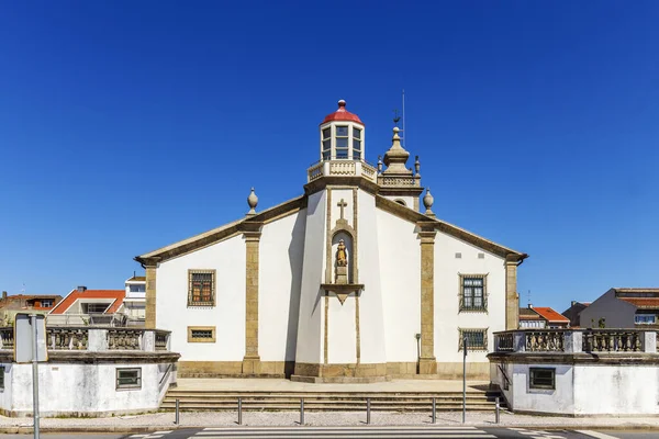 Sántító Szűzanya Templom Povoa Varzim Portugália — Stock Fotó