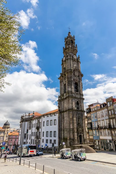 Clerigos Tower Det Viktigaste Landmärket Porto Portugal — Stockfoto