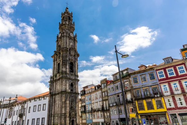 Clerigos Tower Det Viktigaste Landmärket Porto Portugal — Stockfoto