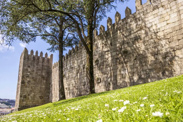 Muro Fernandino Medieval Porto Região Norte Portugal — Fotografia de Stock