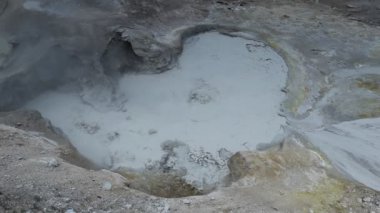 kabarcıklanma jeotermal çamur Havuzu, yellowstone Milli Parkı