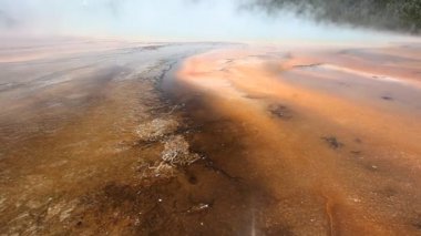 Yellowstone Ulusal Parkı 'nda Büyük Prismatik Bahar