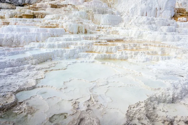 Mamut Hot Springs, Park Narodowy Yellowstone — Zdjęcie stockowe