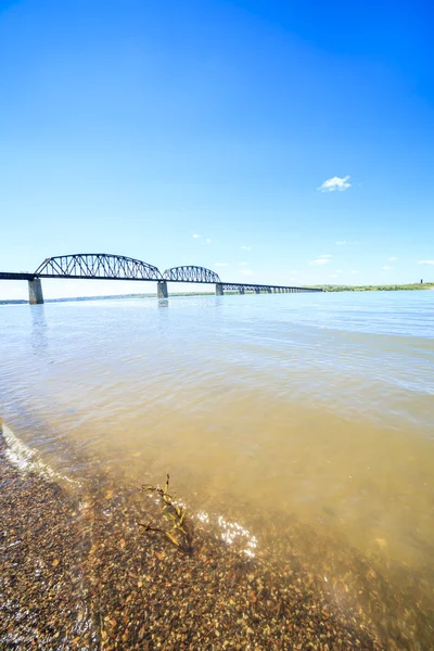 Hermoso, ancho río Missouri — Foto de Stock