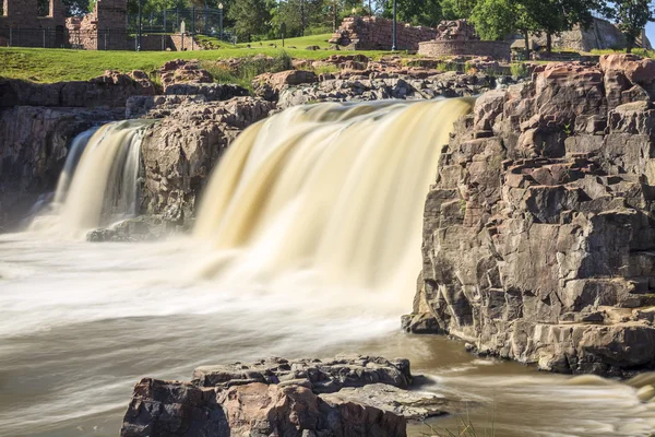 Vízesések sioux falls, south dakota, Amerikai Egyesült Államok — Stock Fotó