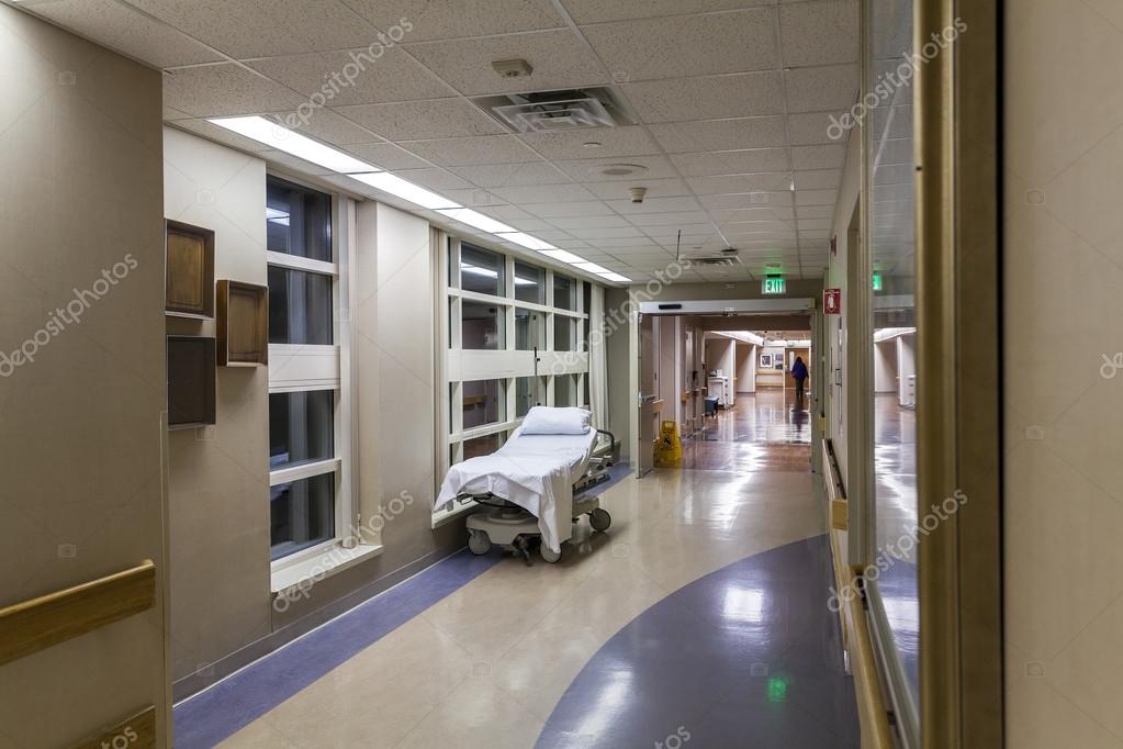 Corridor In A Modern Hospital Stock Photo C Sopotniccy