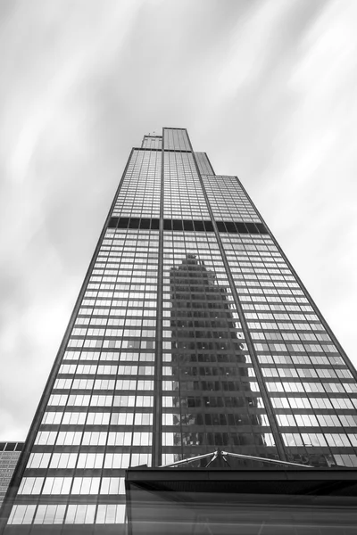 美国芝加哥西尔斯大厦 — 图库照片