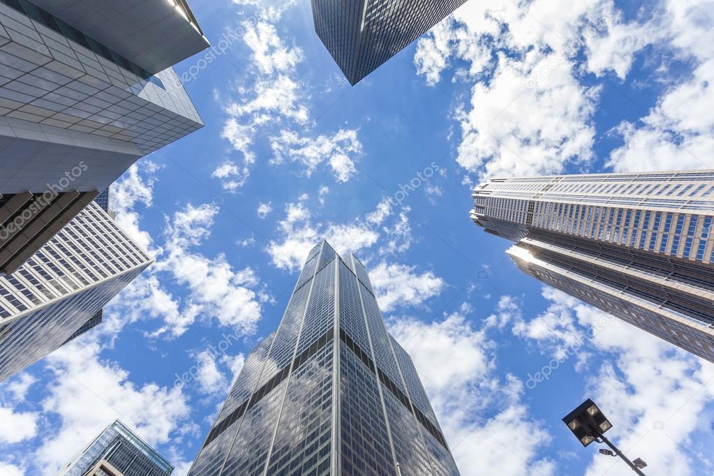 Skyscrapers in Chicago, Michigan, USA