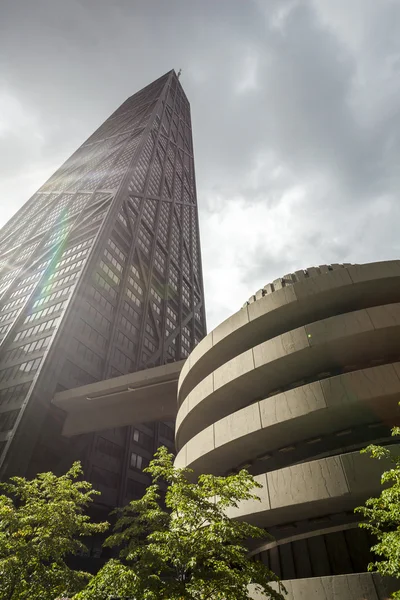 John Hancock gebouw in Chicago, Il, Verenigde Staten — Stockfoto