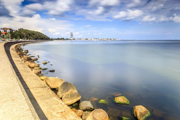 Gdynia sea shore, Polónia — Fotografia de Stock