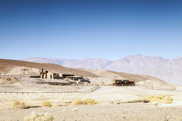 First settlers' house in Death Valley, USA — Stock Photo, Image