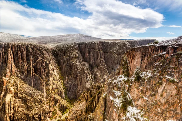 Cañón Negro del Parque Nacional Gunnison — Foto de Stock