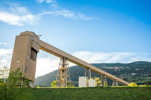 Estructura de la minería — Foto de Stock