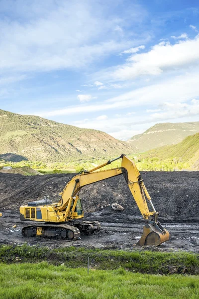 Máquinas especializadas utilizadas para la excavación de carbón — Foto de Stock