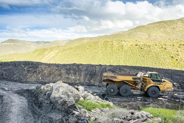 Máquinas especializadas utilizadas para la excavación de carbón — Foto de Stock