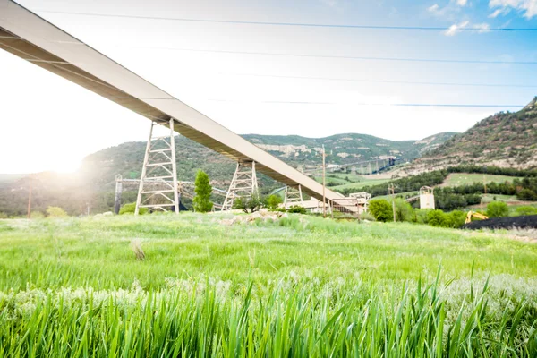 Mijnbouw infrastructuur — Stockfoto