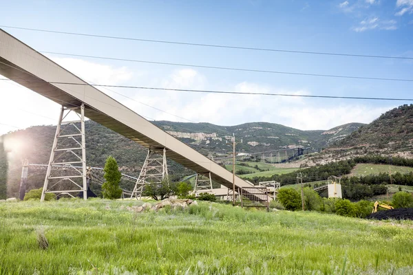 Mijnbouw infrastructuur — Stockfoto