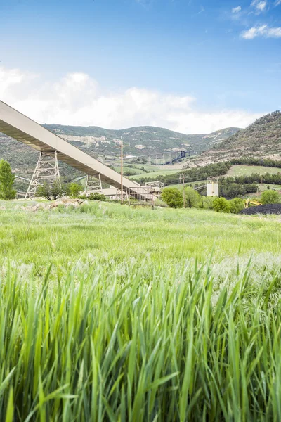 Těžební infrastruktura — Stock fotografie