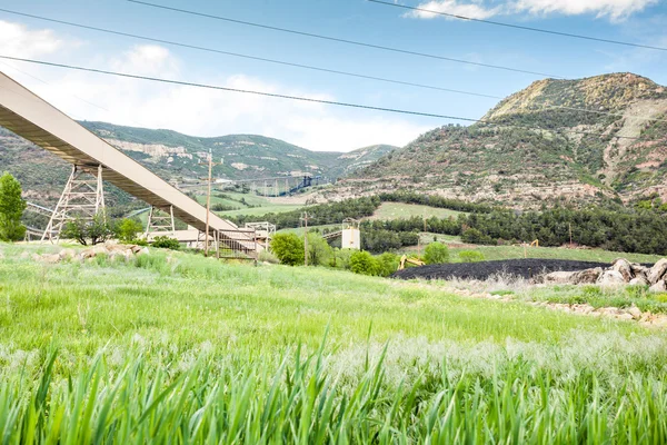 Těžební infrastruktura — Stock fotografie