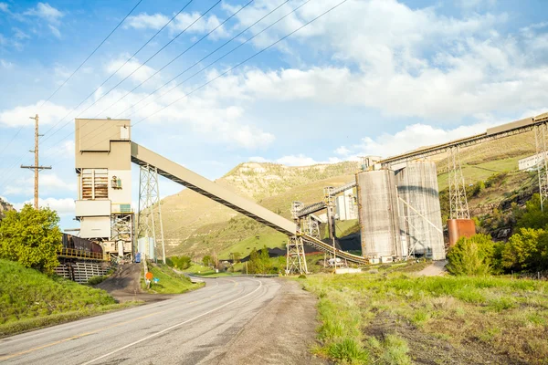 Górnictwo infrastruktura — Zdjęcie stockowe