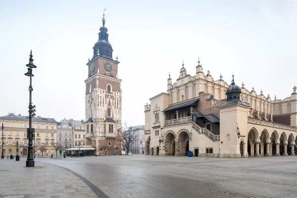 Старый центр Кракова, Польша — стоковое фото