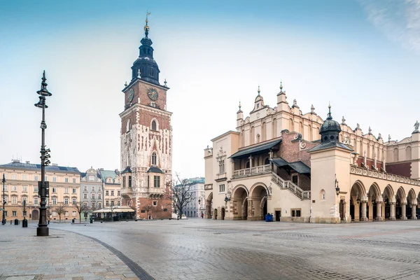 Старый центр Кракова, Польша — стоковое фото