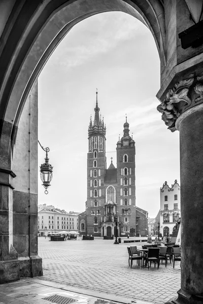 Stare Miasto centrum Krakowa, Polska — Zdjęcie stockowe