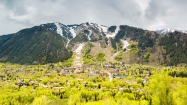 Ünlü Aspen, Colorado Panoraması.