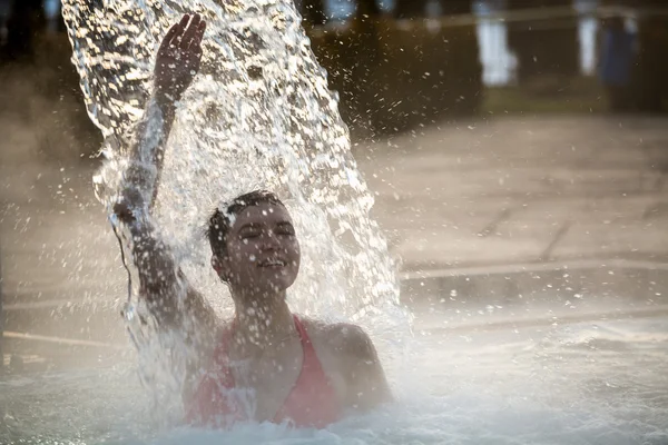 Entspannung im Thermalbad — Stockfoto