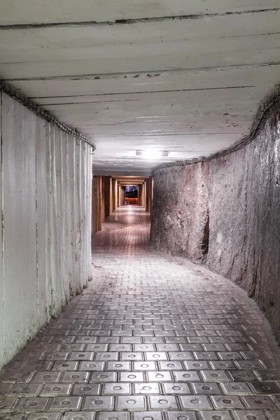 Underground mine tunnel — Stock Photo, Image