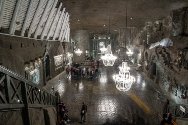 Wieliczka tuz madeni, Krakow, Polonya