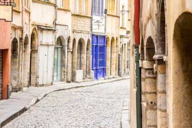 Büyüleyici sokak Lyon, Fransa