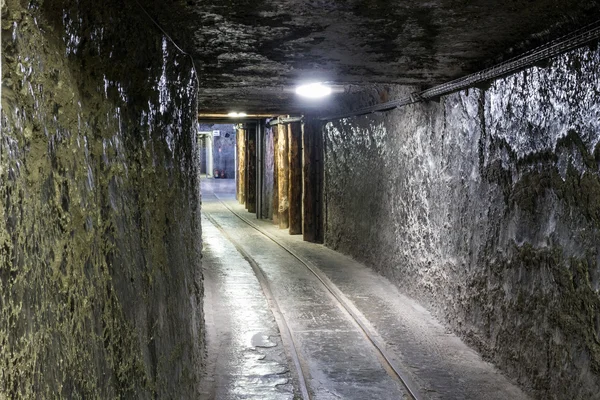 Yeraltı maden tüneli — Stok fotoğraf