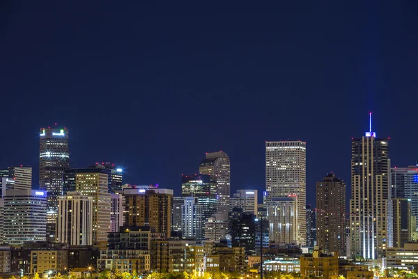 Denver panorama do centro da cidade, Colorado — Fotografia de Stock