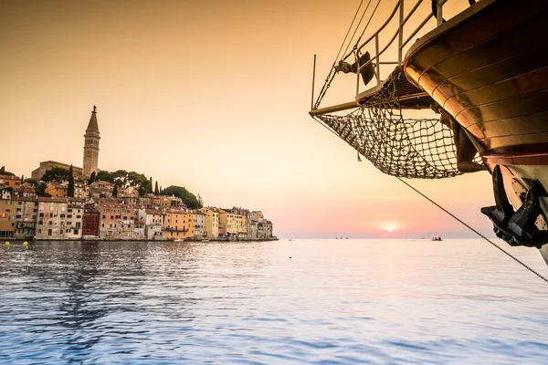Rovinj als schöne Sommerdestination, Kroatien — Stockfoto
